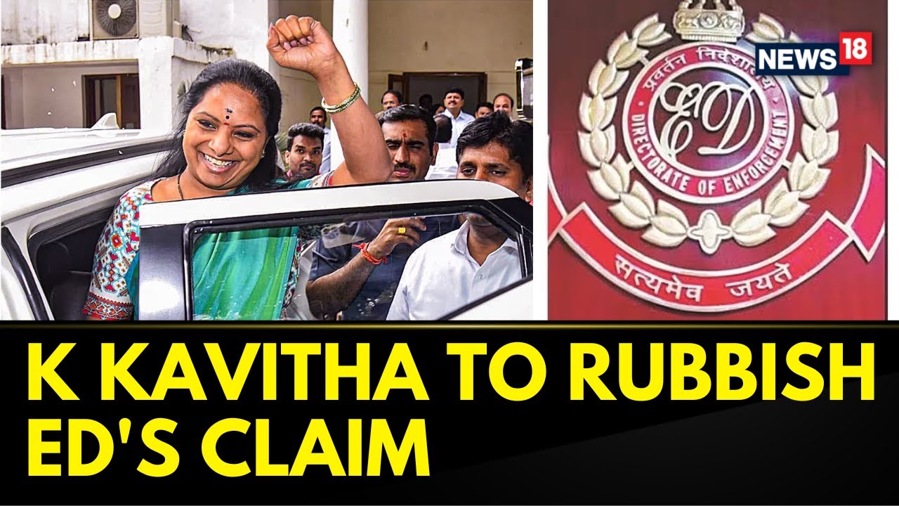Delhi Liquor Scam Updates | K Kavitha To Hold Media Briefing Today Before Going To ED's Office
