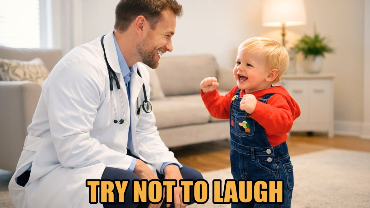 Try Not To Laugh😂Baby Roasts the Doctor Funniest Checkup Ever 2026 Viral Video