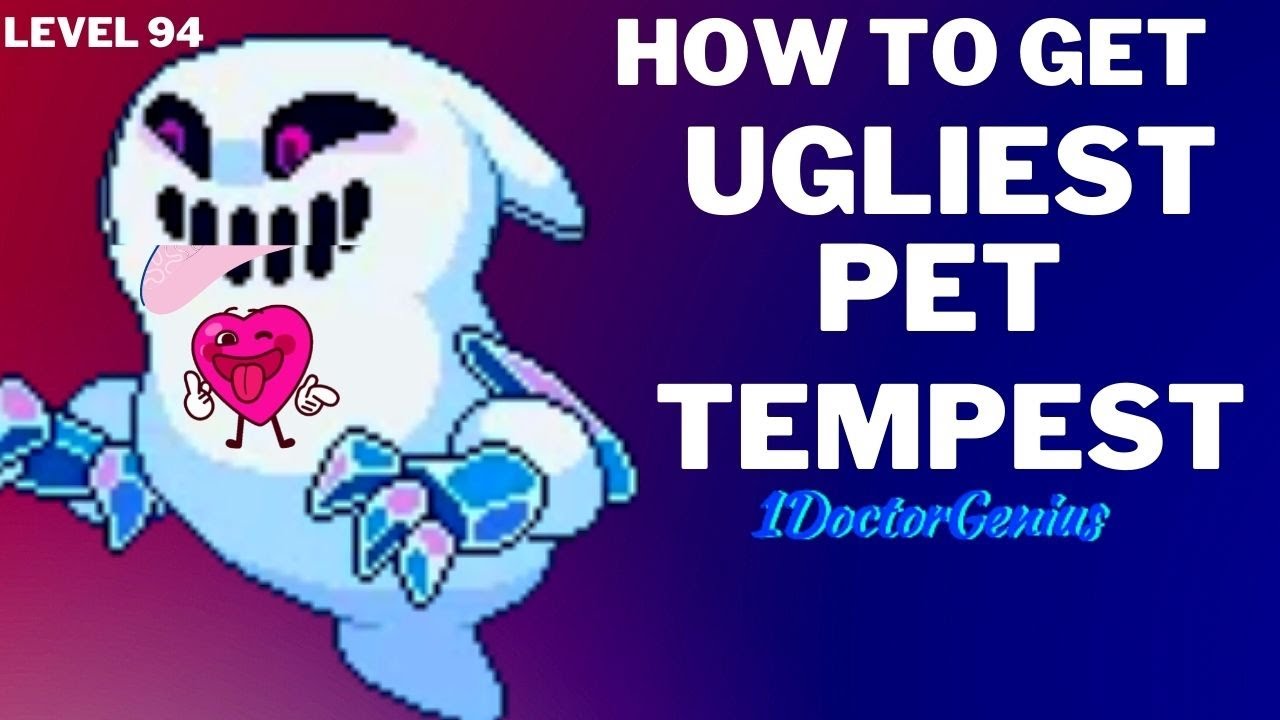 The UGLIEST ICE PET TEMPEST: How to catch UGLIEST TEMPEST: Prodigy Math Game ICE PET level 94