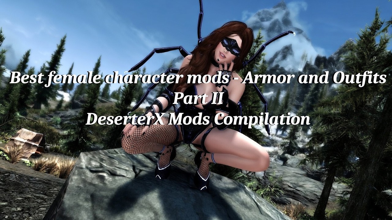 Best Female Armor and Outfit Mods Part 2: Deserter X Mods Compilation