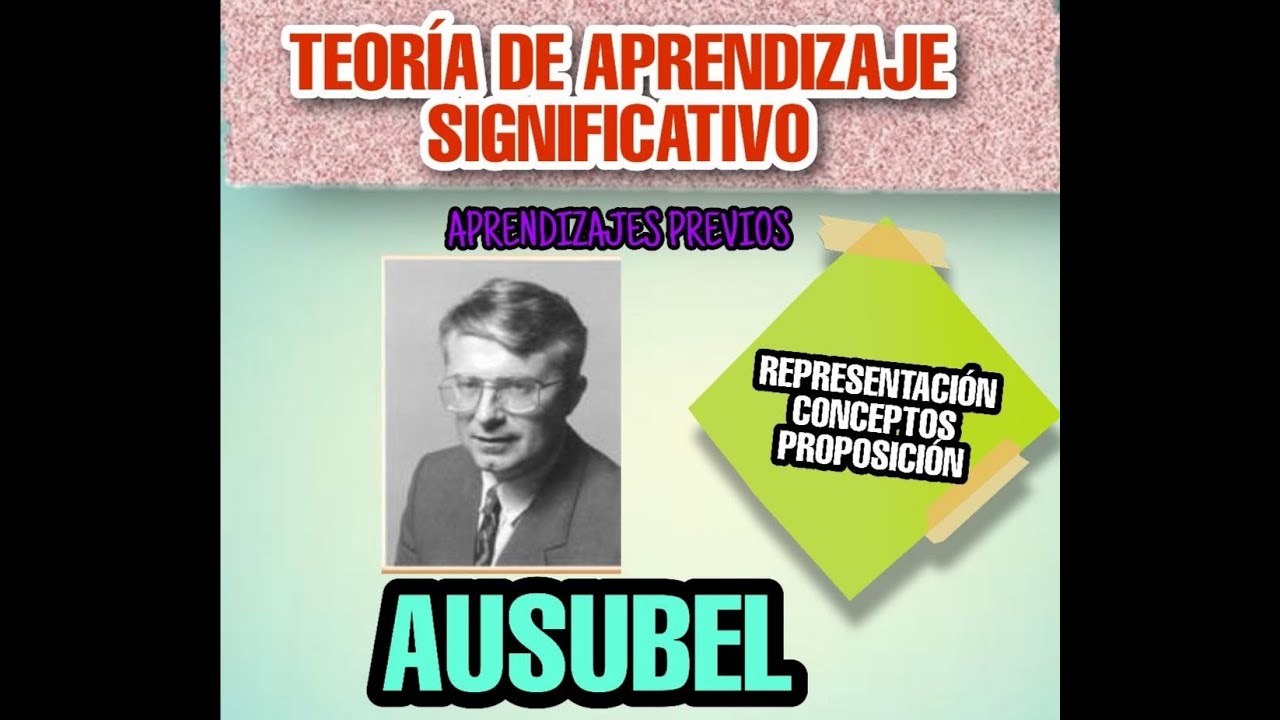 Teoría de Aprendizaje Significativo de Ausubel
