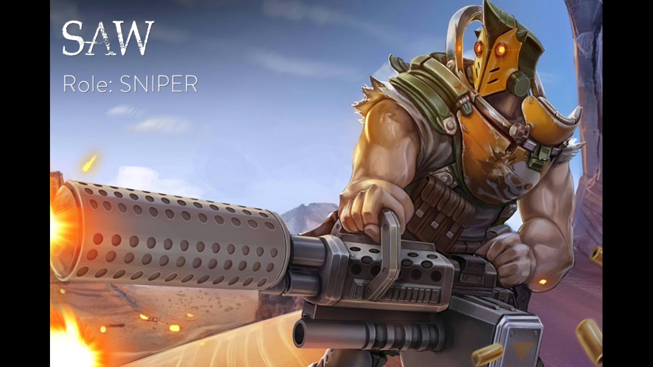 SAW again Battle royale luck|Vainglory Battle royale