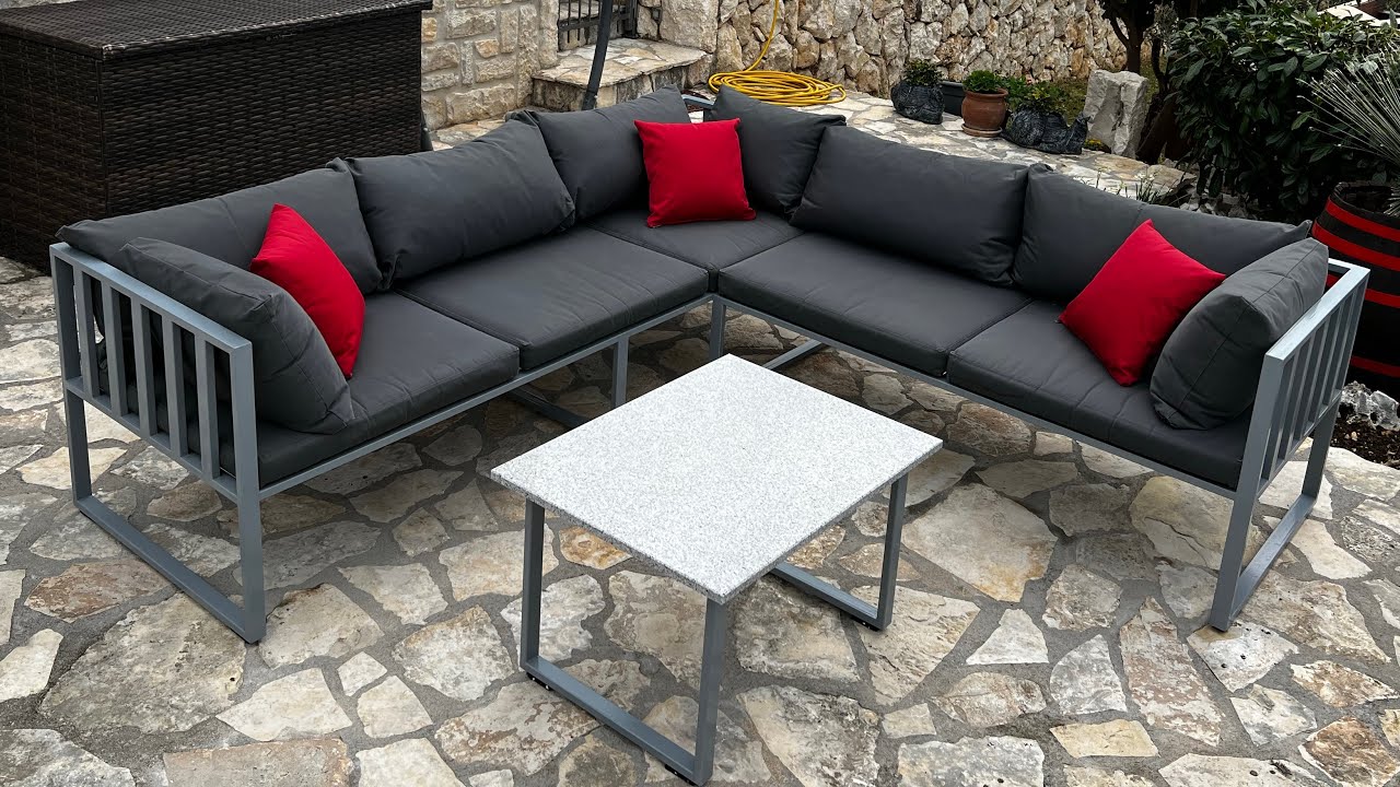 Modern Outdoor Steel Furniture Build