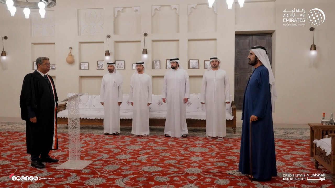 أمام محمد بن راشد    8 قضاة جدد في محاكم دبي يؤدون اليمين القانونية