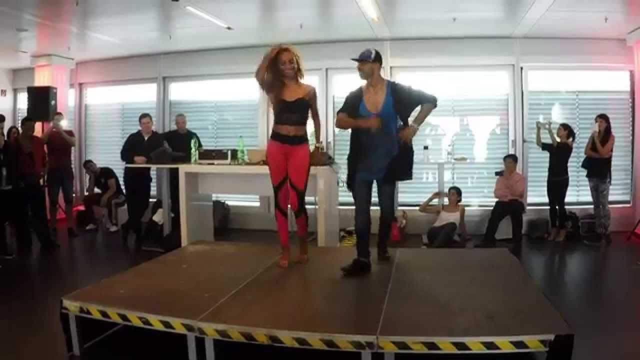 FADI FUSION & BERSY CORTEZ - CHA CHA FOOTWORK - HAMBURG SALSA FESTIVAL 2015