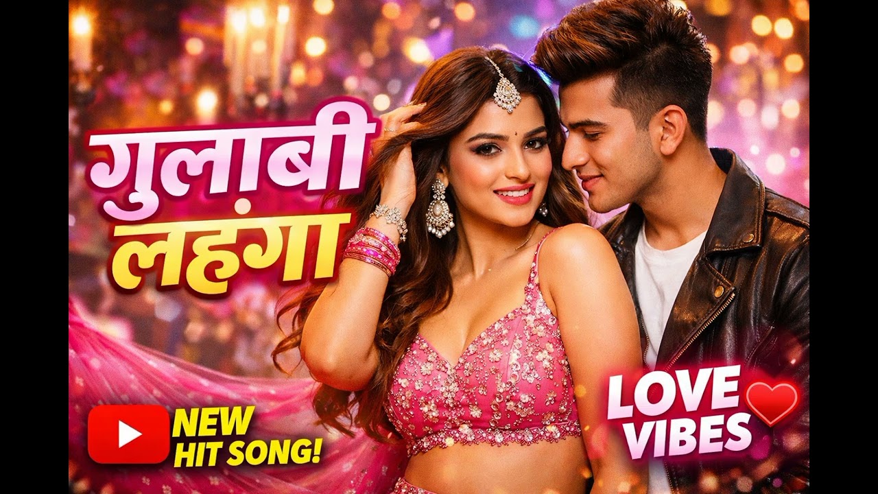 Gulabi Lehenga 💃 | New Hindi Punjabi Love Song 2026 | Romantic Pop Song | Viral Love Song