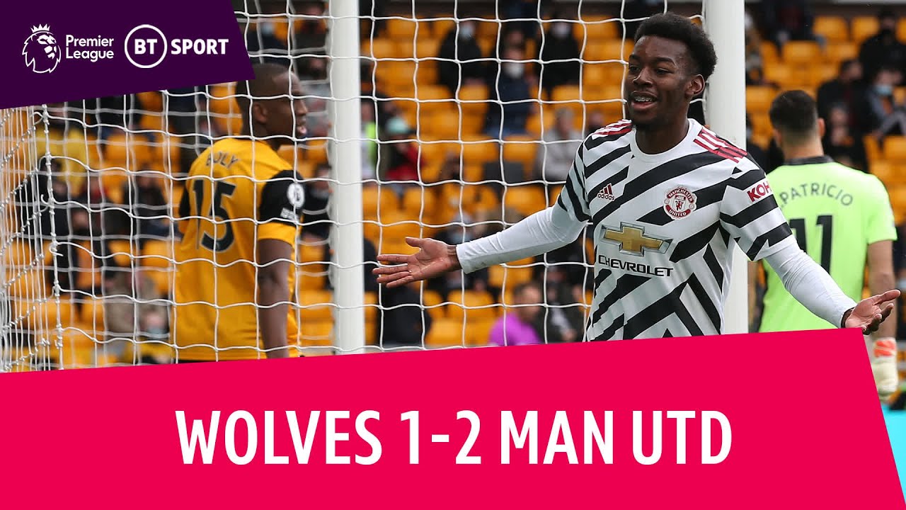 Wolves vs Man Utd 1-2 | Elanga Scores In Only Second PL Game! | Premier League Highlights