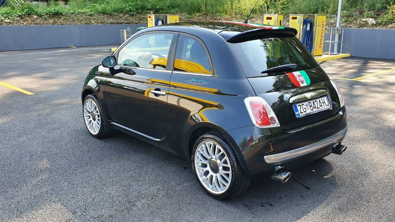 FIAT 500 ITALIA EDITION SPORT 1.4 16V WITH BRUTAL EXHAUST SOUND!!!