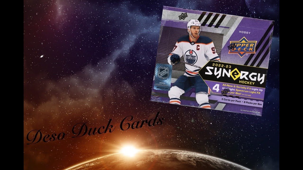 2022-23 Upper Deck Synergy Hockey Hobby Box