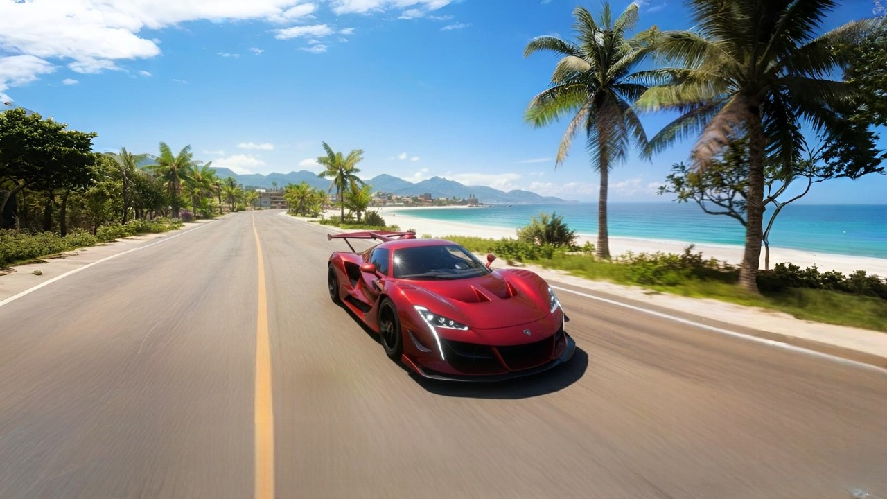 ¡EL REY DE LA COSTA! 🏖️ Manejando el Apollo Intensa Emozione | Forza Horizon 5
