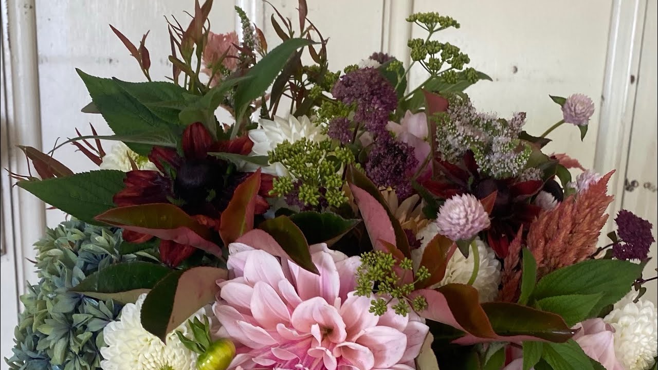 Valentine’s Day week on the flower farm