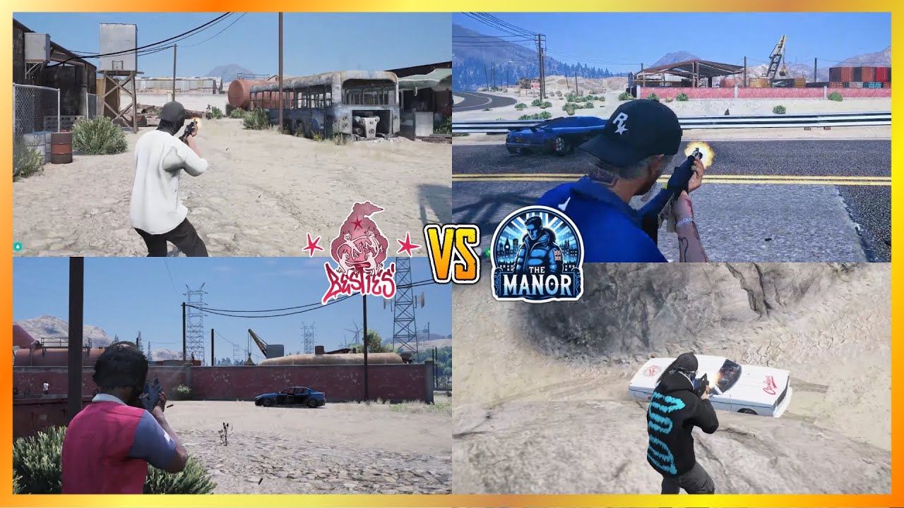 Besties Were Not Ready For Big Manor Gang Bank Truck (Multi POVs) | NoPixel 4.0 GTA RP