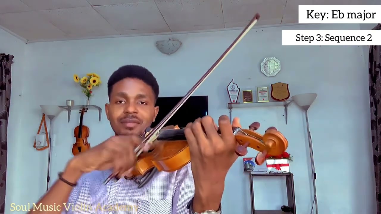 Master the Eb major scale(2 octaves) on the violin using these 5 SIMPLE STEPS