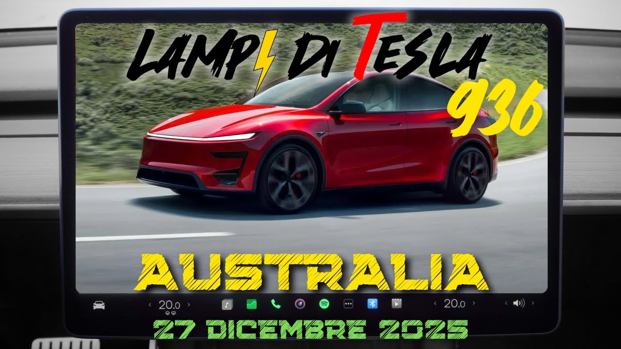 Perch&eacute; ritardano le Model Y? Servizio sociale Robotaxi in Germania ⚡️Lampi di Tesla 936