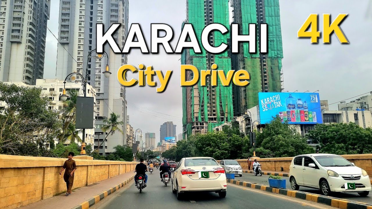 Driving Through Karachi, Pakistan | Meg City Of 20 Million! 