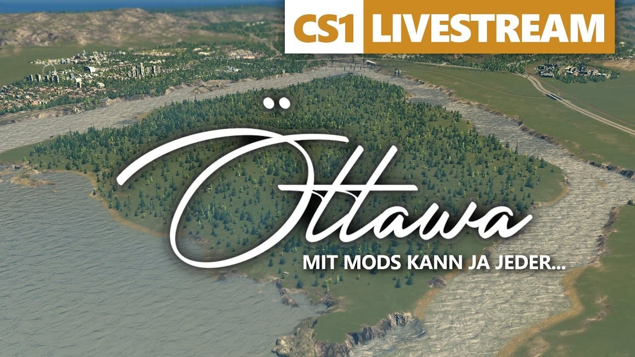 Eine Insel wird neu gestaltet - Straßenlayout, Terraforming, Detailing - Cities Skylines deutsch