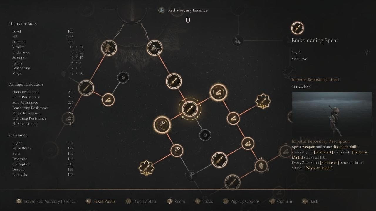 Let's Take A Look at the Spear Skill Tree! [WUCHANG: Fallen Feathers]