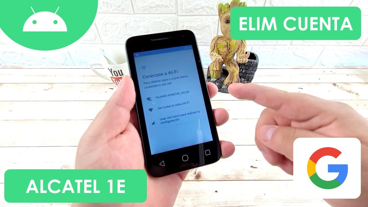 Eliminar Cuenta de Google Alcatel 1E | Alcatel 4034T