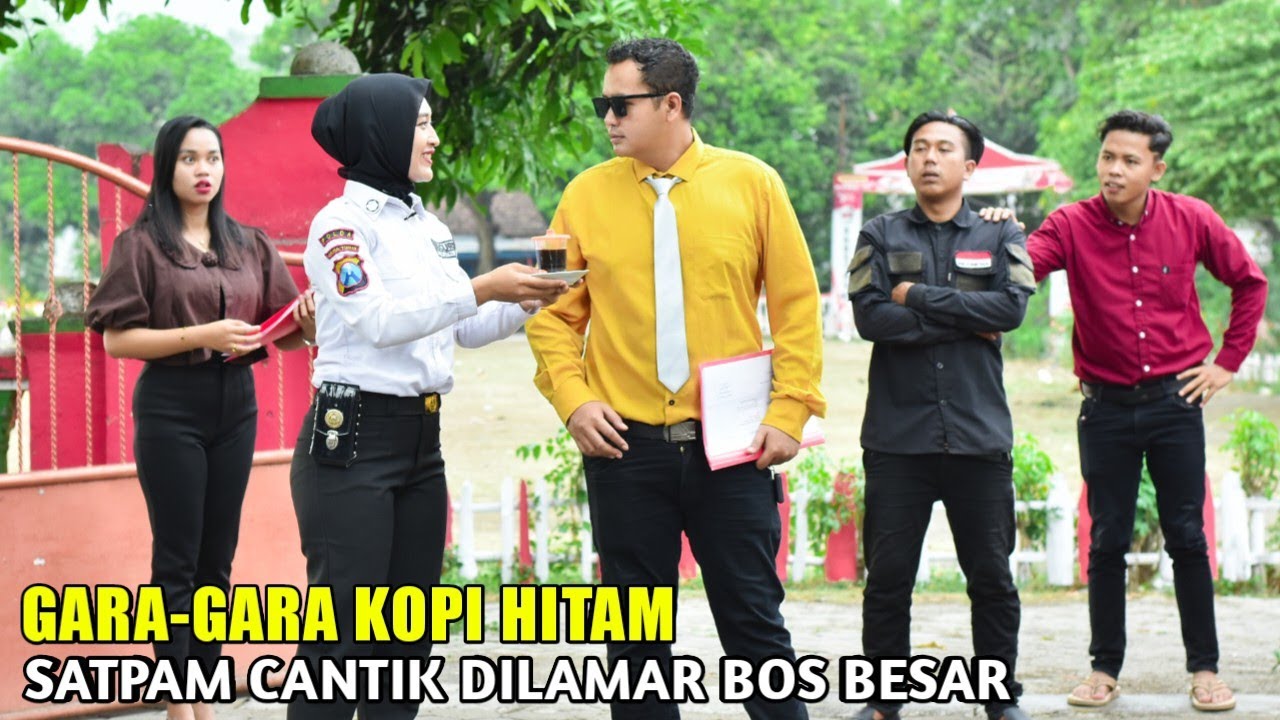 GARA-GARA KOPI HITAM SATPAM CANTIK MENDADAK DILAMAR OLEH BOS BESAR HINGGA AKHIRNYA SEMUA TERDIAM