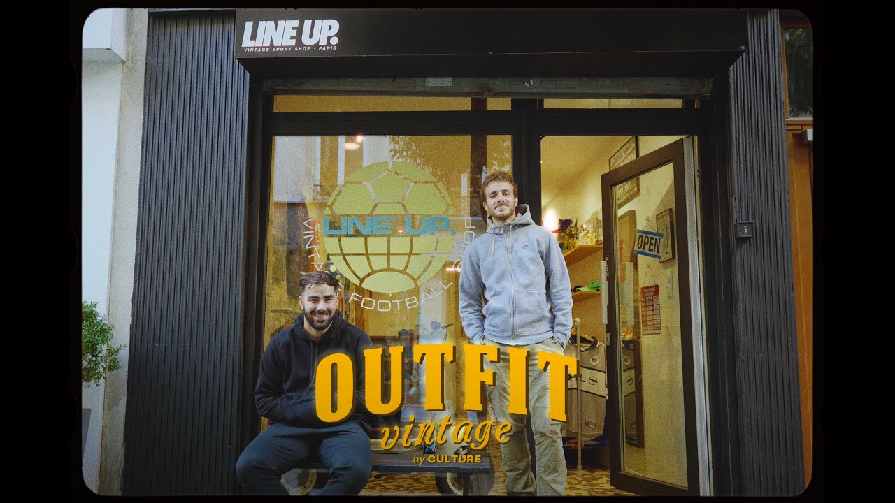 La référence du Sportswear vintage à Paris | Outfit Vintage : Line Up. Vintage Shop