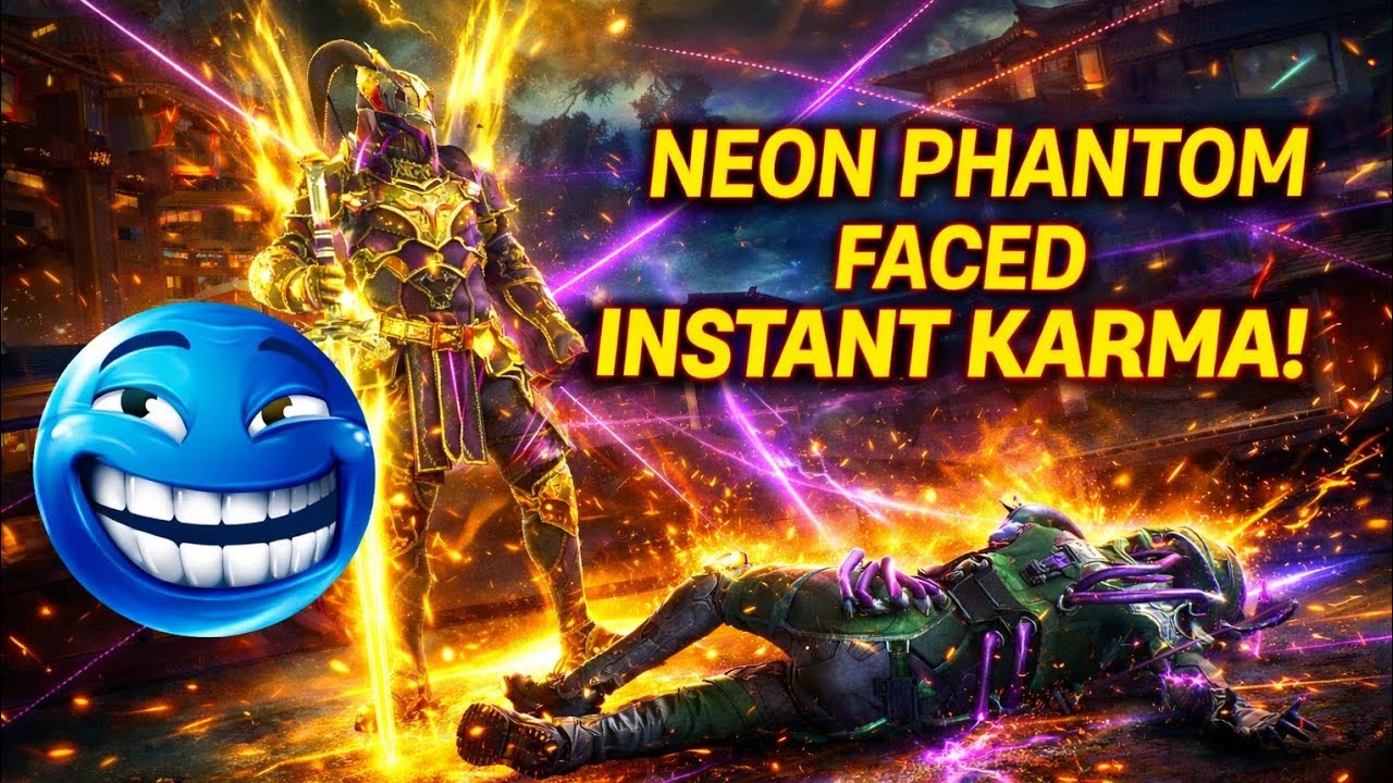 Max Abdicator vs Neon Phantom | Neon Phantom faced instant Karma 😂  ||  Abdicator the Karma