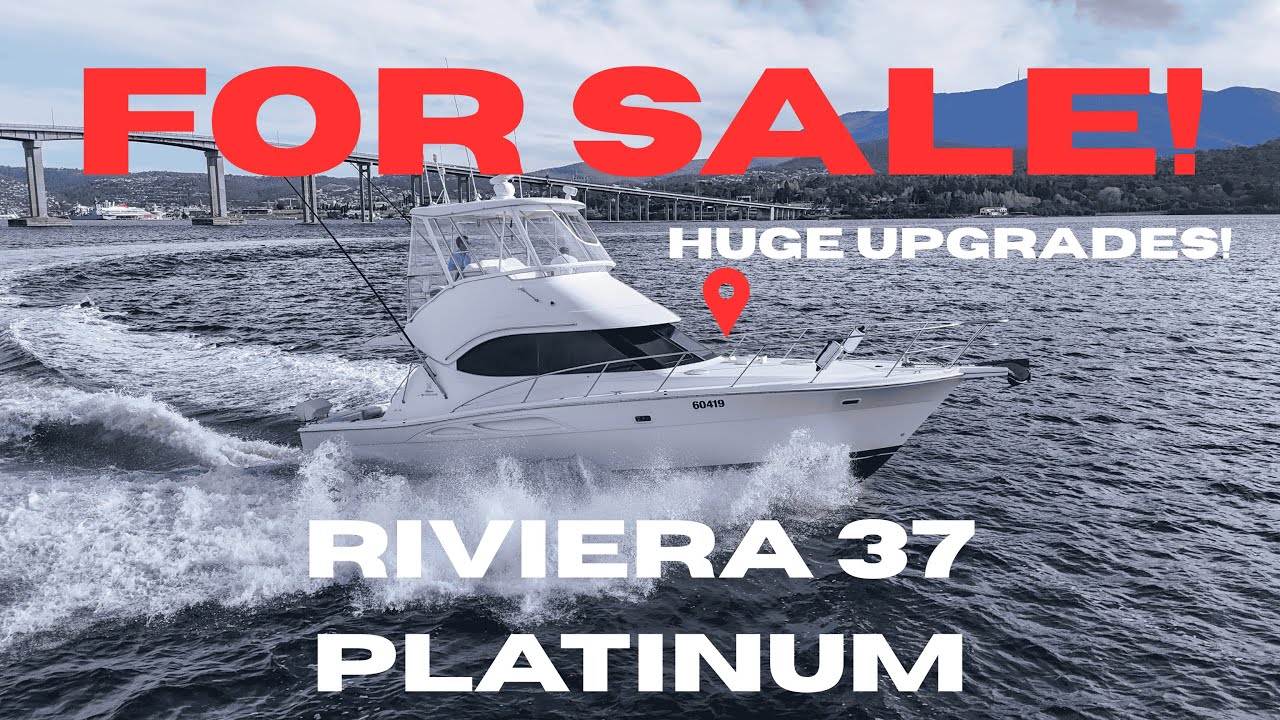 ПРОДАЕТСЯ! RIVIERA 37 Platinum Flybridge Motor Cruiser "Devil Moon"