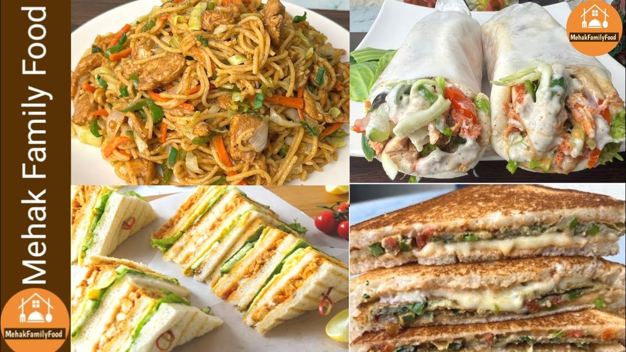 4 Mouthwatering Iftar Recipes by (Mehak Family Food)