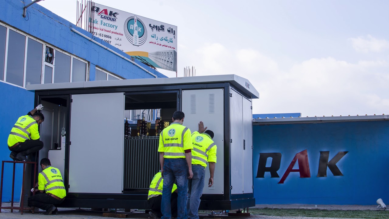 Prodaction Kiosk in Rak Factory