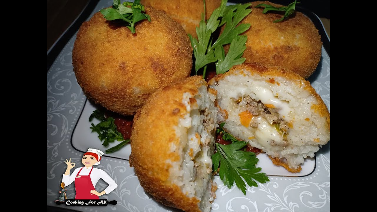 أرانشينى من أشهر المقبلات الإيطالية 😋