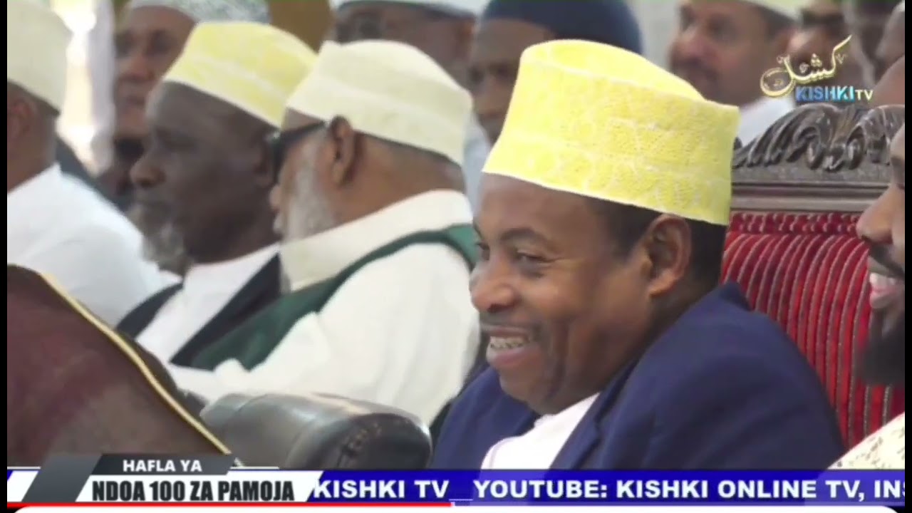 FUMAU ALIVOMKOSHA MAKAMU WA RAISI ZANZIBAR ,KAWANYANYUA MASHEIKH KWA MASHAIR MATAMU ASOMBA NA MANOTI