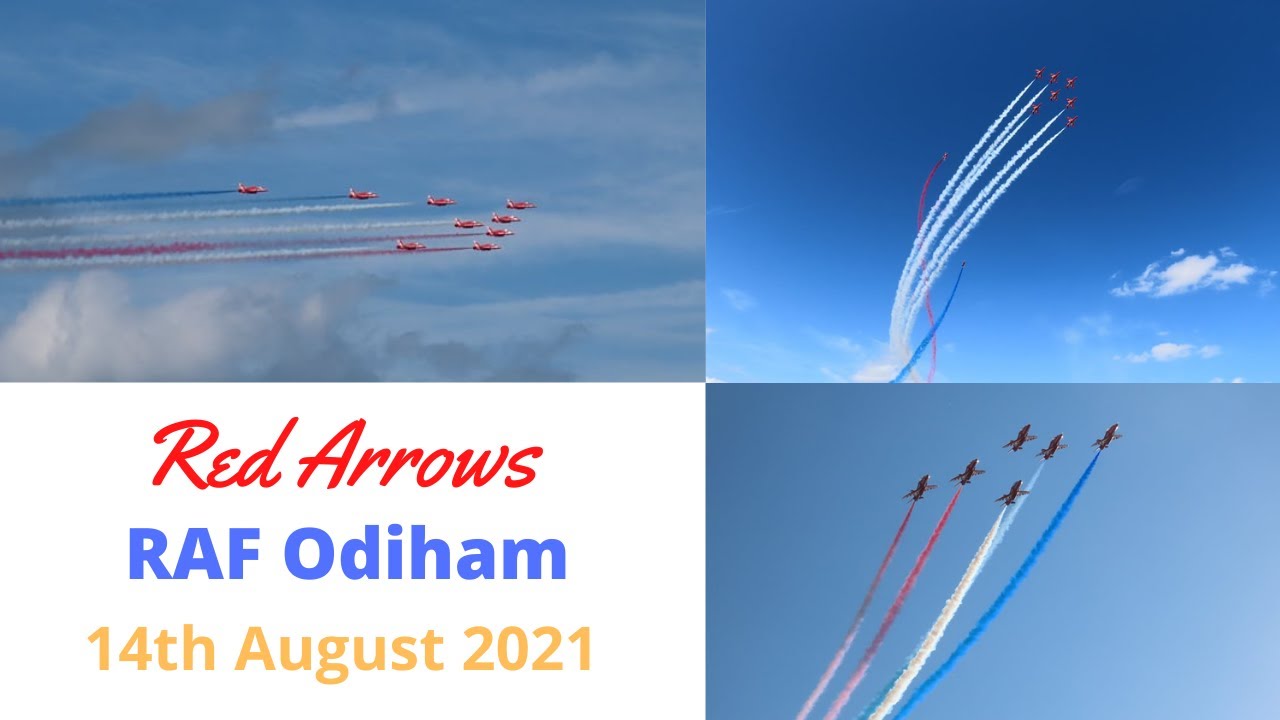 Red Arrows- RAF Odiham (14th August 2021)