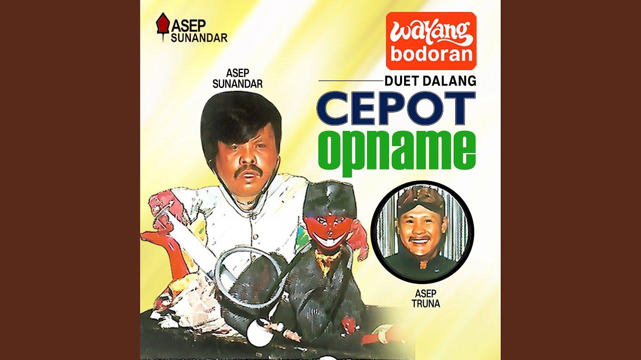 Wayang Bodoran - Cepot Opname