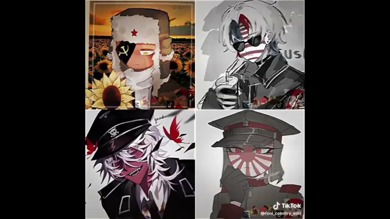 ✿~PART 3/4 Contryuhumans (Video tiktok)~✿