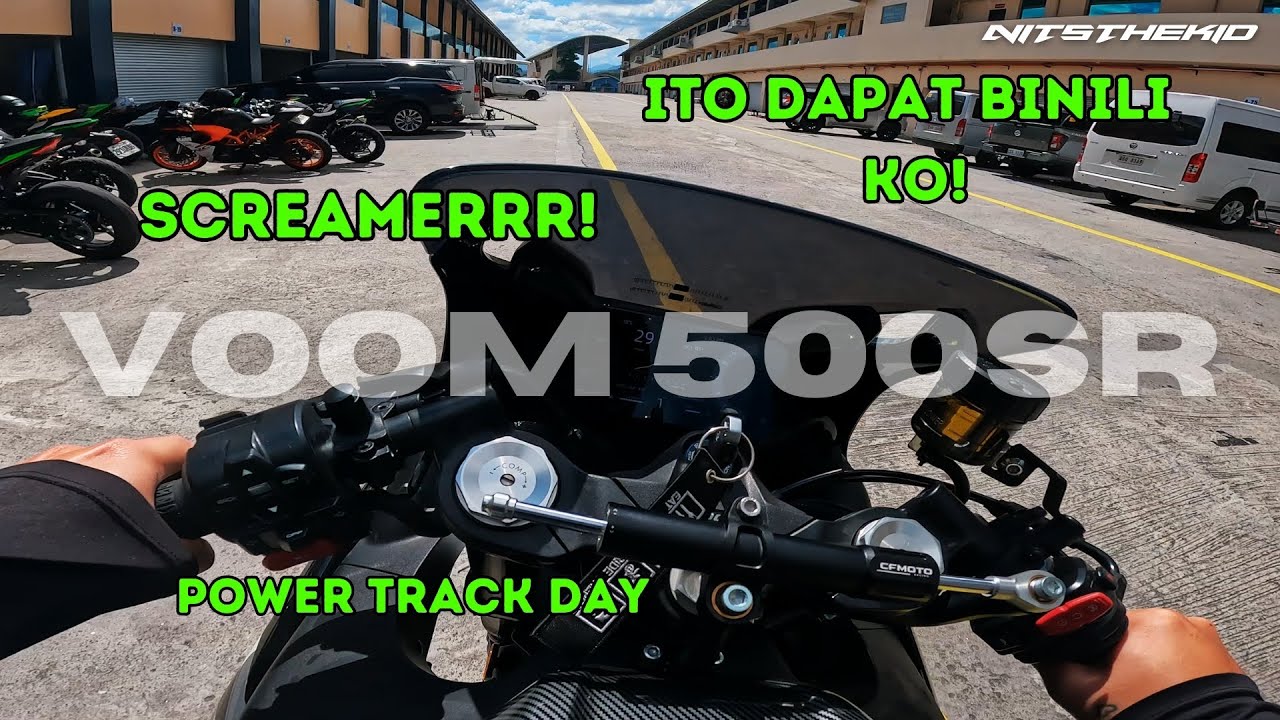 CFMOTO Voom 500SR | SOUND CHECK | POWER TRACK DAY