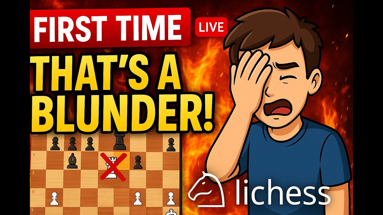 Playing Online Chess on Lichess | First Live from That&rsquo;s Blunder