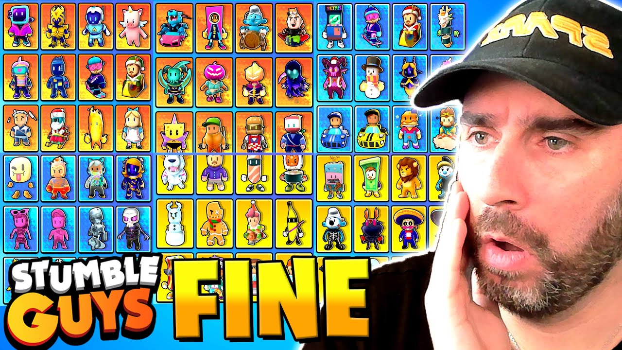 HO COMPLETATO STUMBLE GUYSSSS!! TUTTO SBLOCCATO FINALMENTE!
