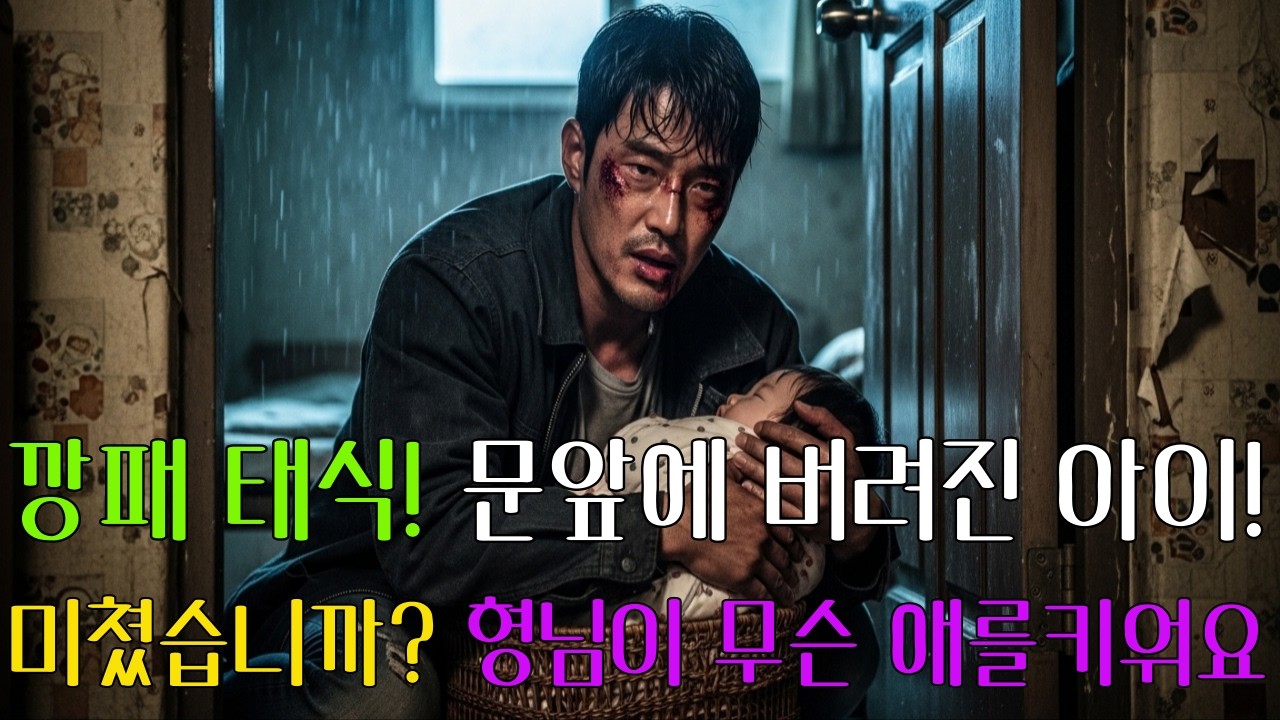 깡패와아기#시니어드라마 #감동스토리 #재벌이야기#반전드라마본 영상은 시청자 여러분에게 감동과 재미를 전하기 위해 만든 창작 드라마 입니다.