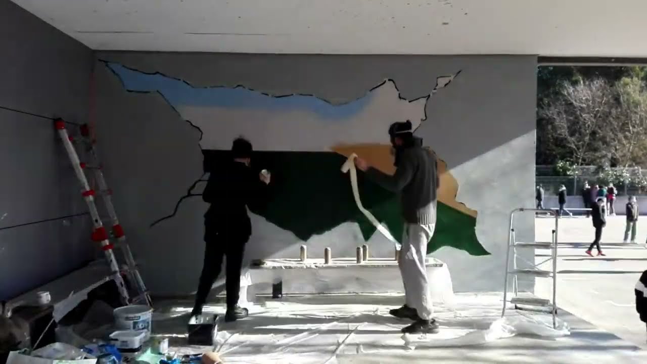Trompe l'oeil - collège de Cadenet 2022
