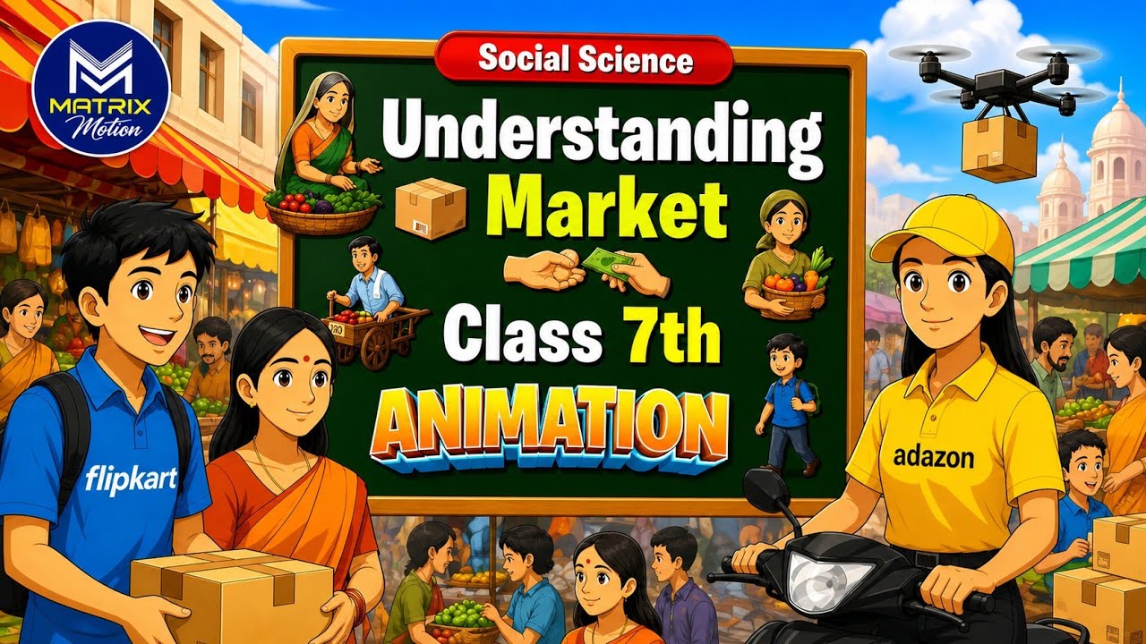 Understanding Markets &ndash; Class 7 SST Chapter 12 | NCERT 2025 Exam Prep | Easy Explanation & Animation