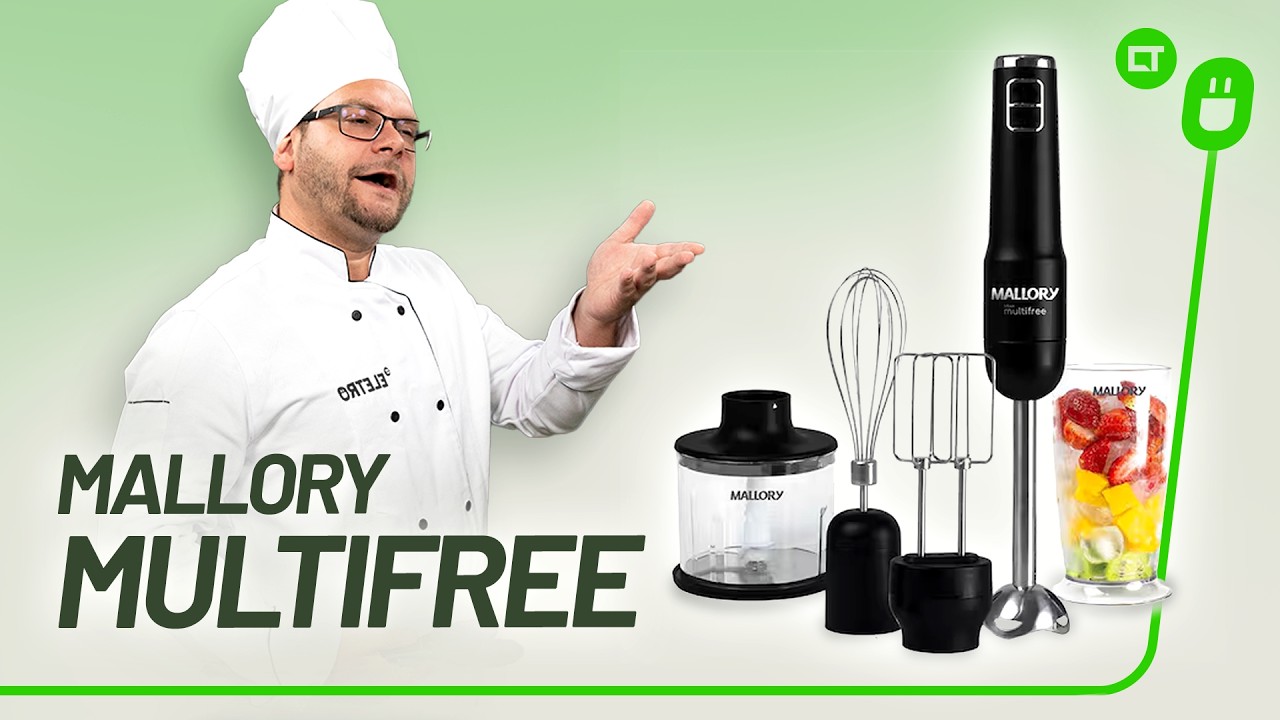 Mallory Multifree: você faz questão de um mixer 4 em 1 sem fios?