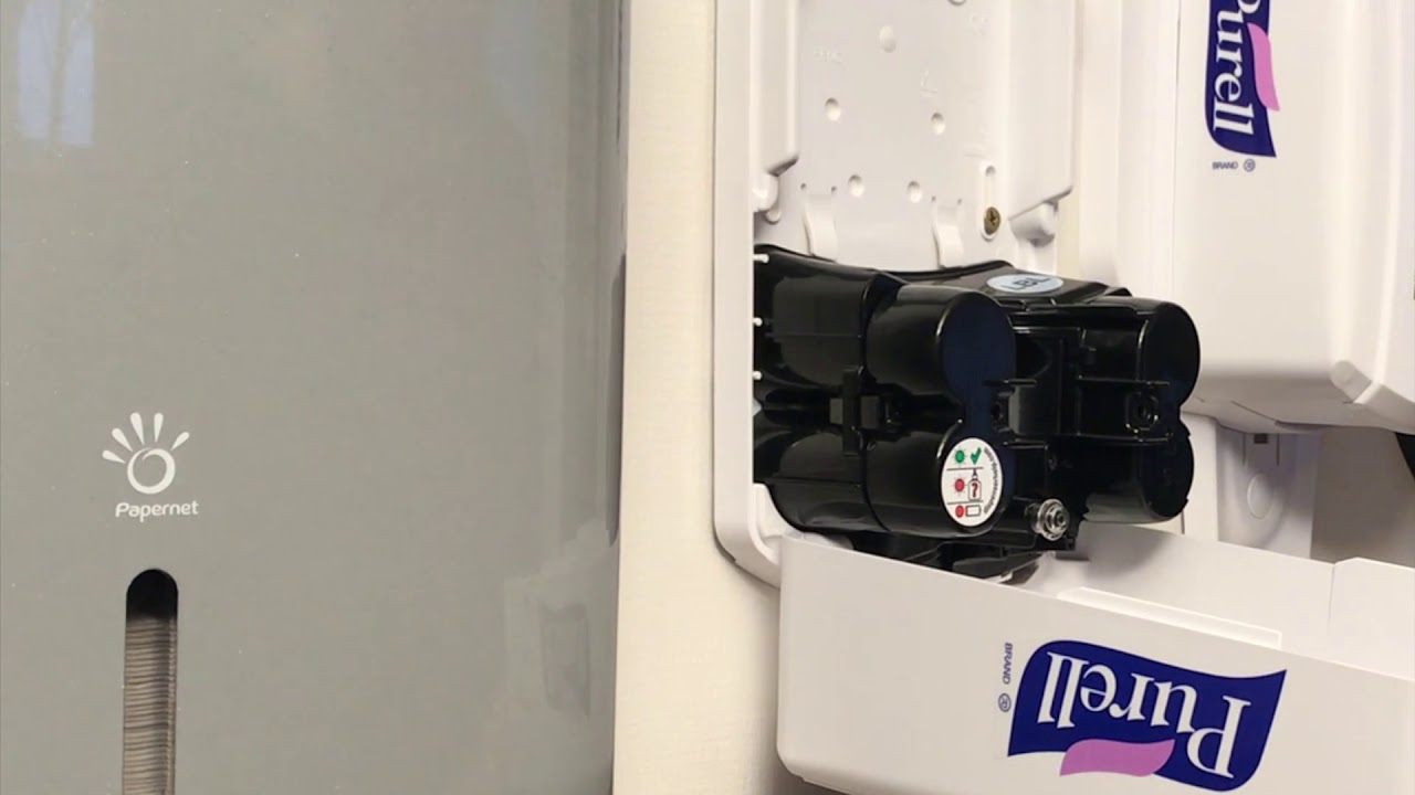 PURELL batteriskift 1