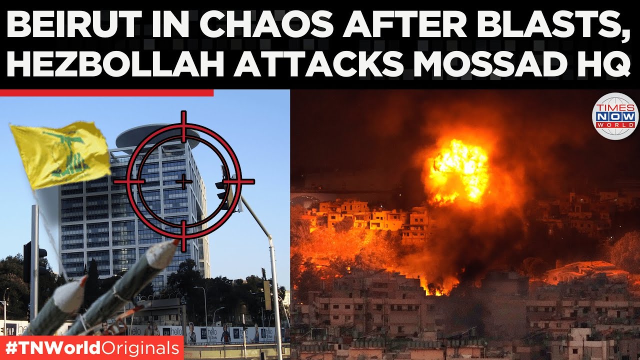 Hezbollah&rsquo;s Retaliation Shatters Israel&rsquo;s Defenses, Hits Mossad HQ | Times Now World
