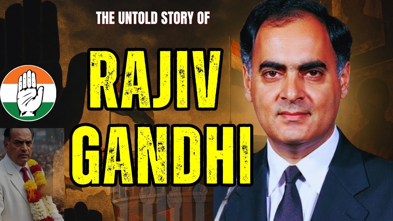 Story of Rajiv Gandhi | India's Youngest Prime Minister