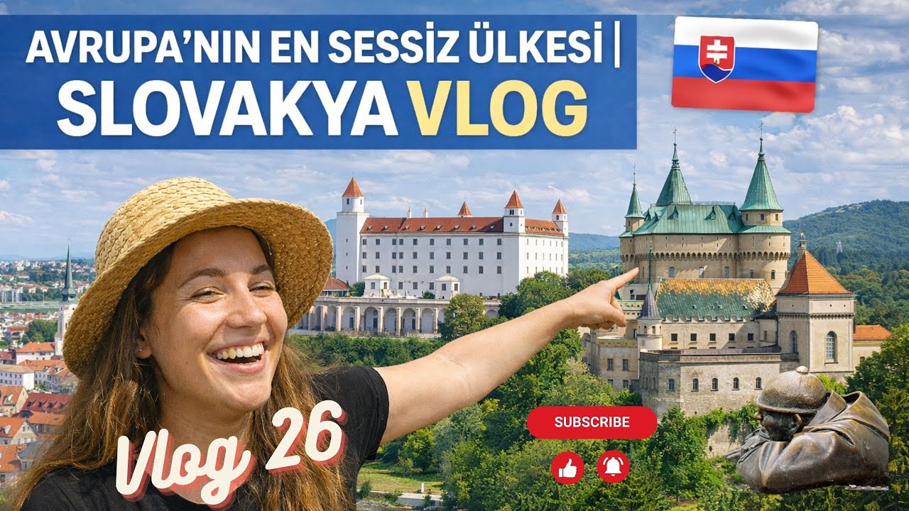 Avrupa’nın En Sessiz Ülkesi | Slovakya Mini Vlog - 26 🇸🇰