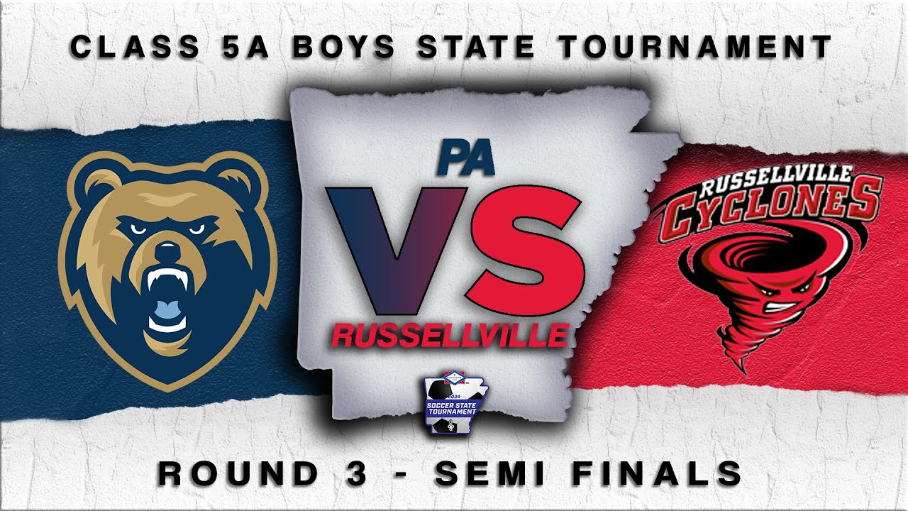Pulaski Academy vs Russellville | Boys Soccer Semi-Finals|Arkansas 5A State Soccer Tournament | 2025