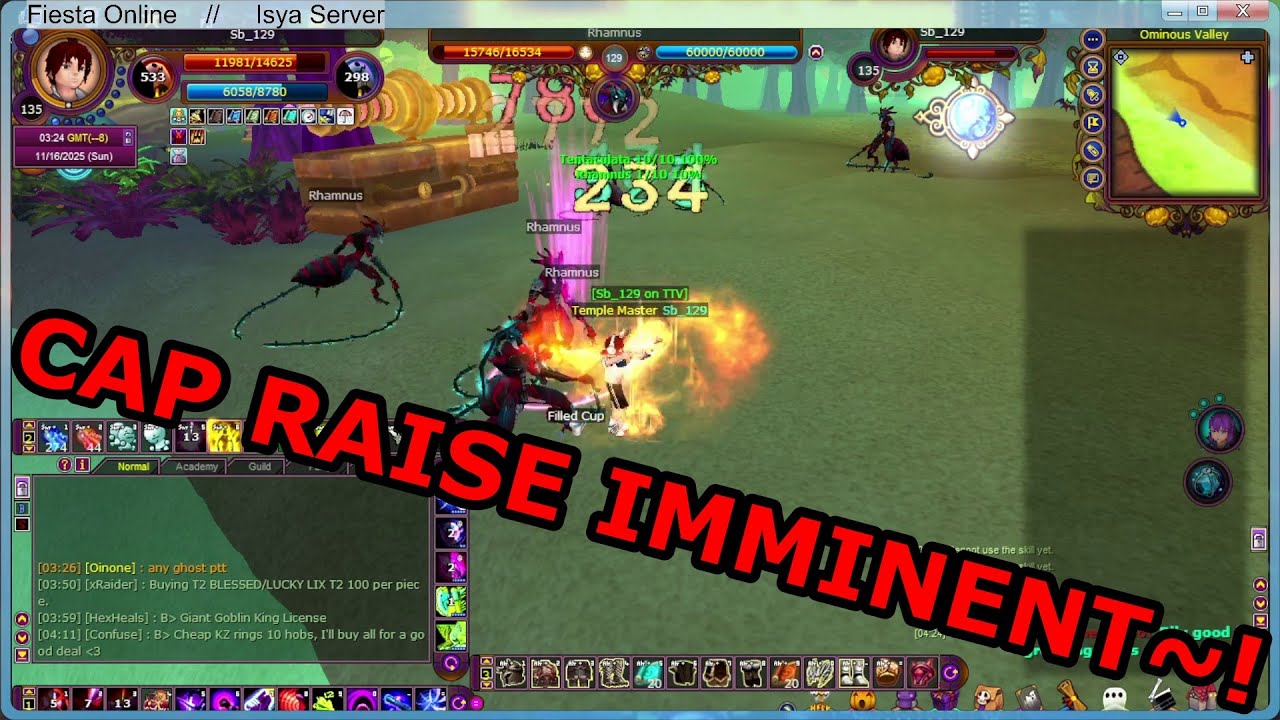 ⫽Twitch VOD⫽ Lvl Cap raise imminent~!