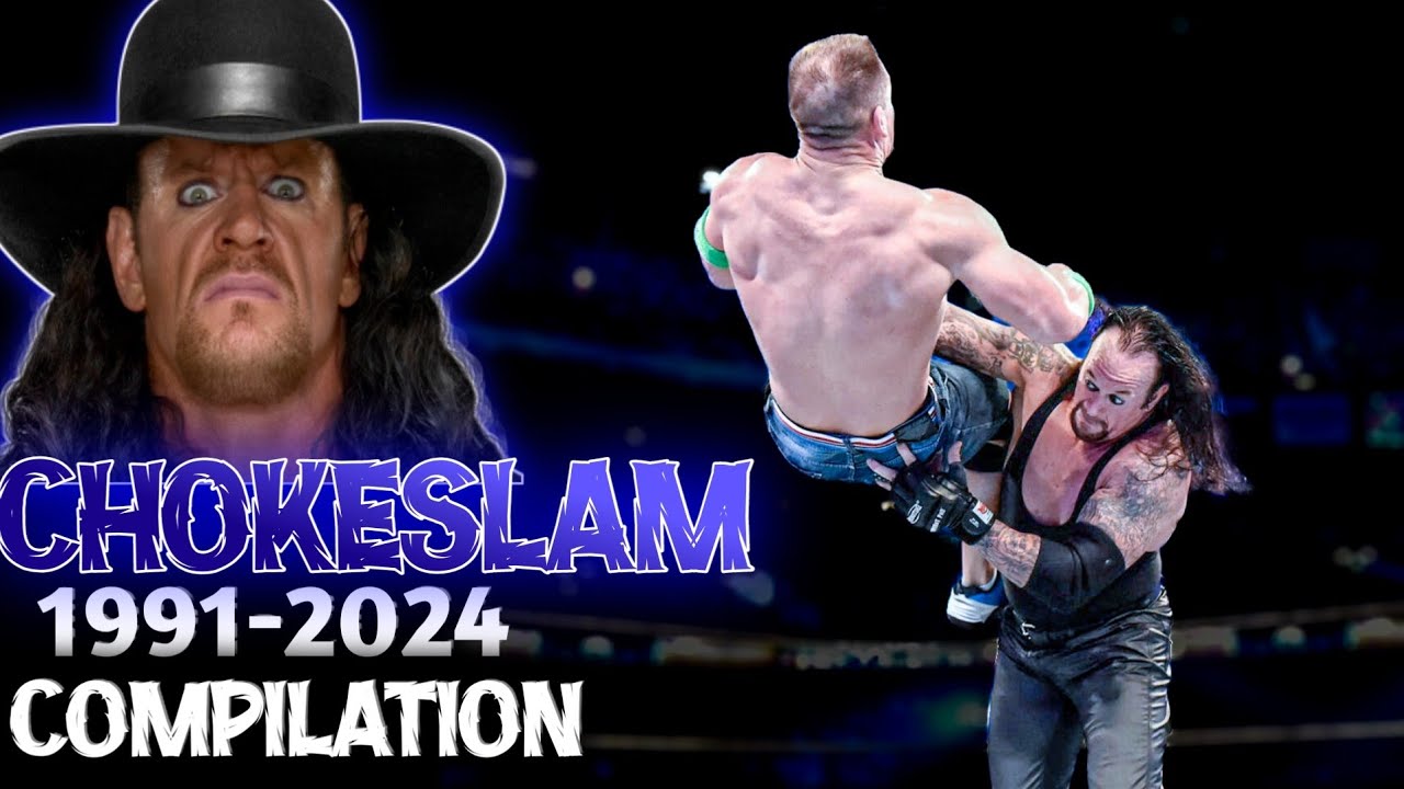 WWE The Undertaker Insane Chokeslam Compilation 1991-2024