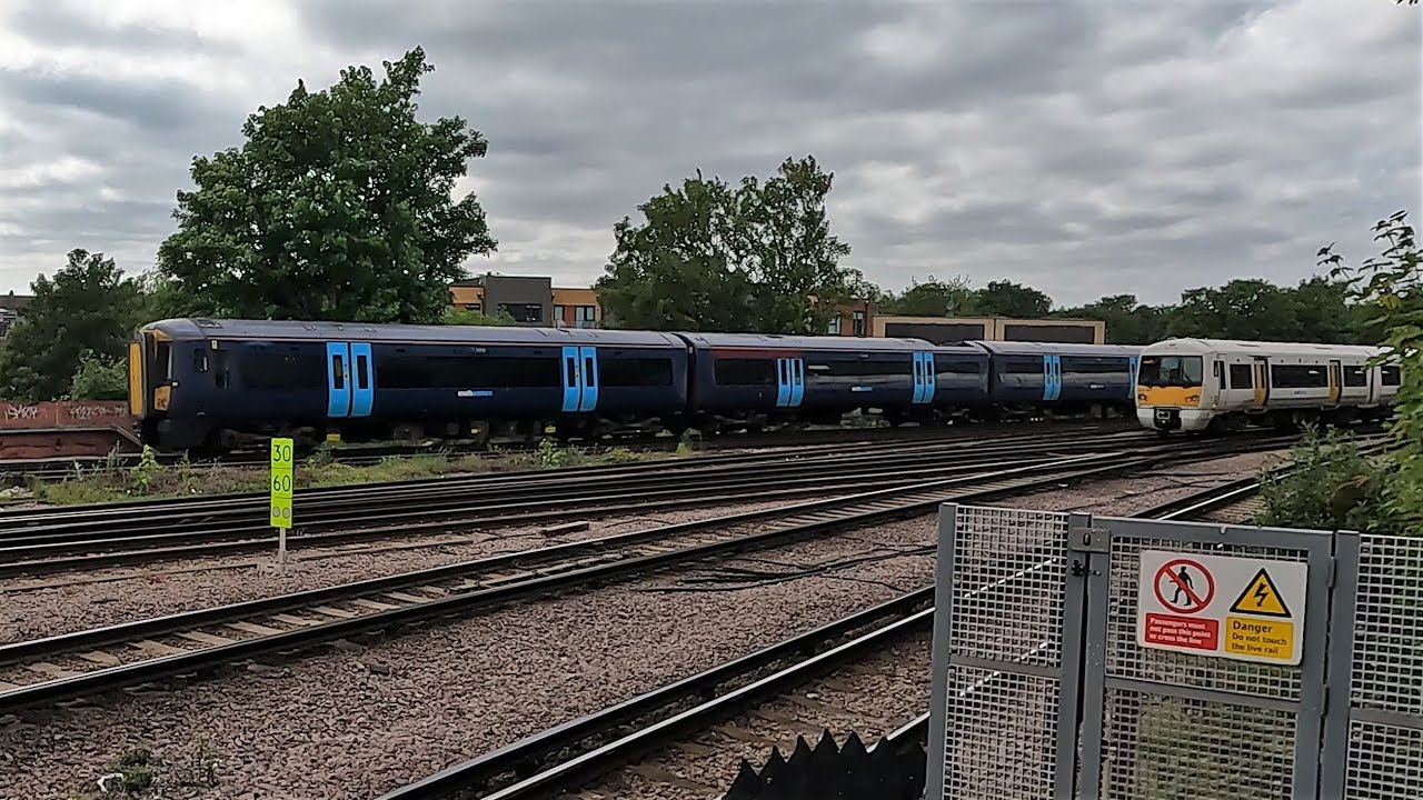 RAILWAY ACTION at Hither Green station