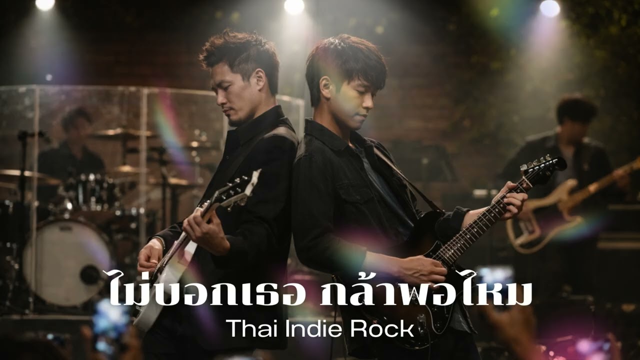 ไม่บอกเธอXกล้าพอไหม  | Thai Indie Rock Live Session (AI Cover)