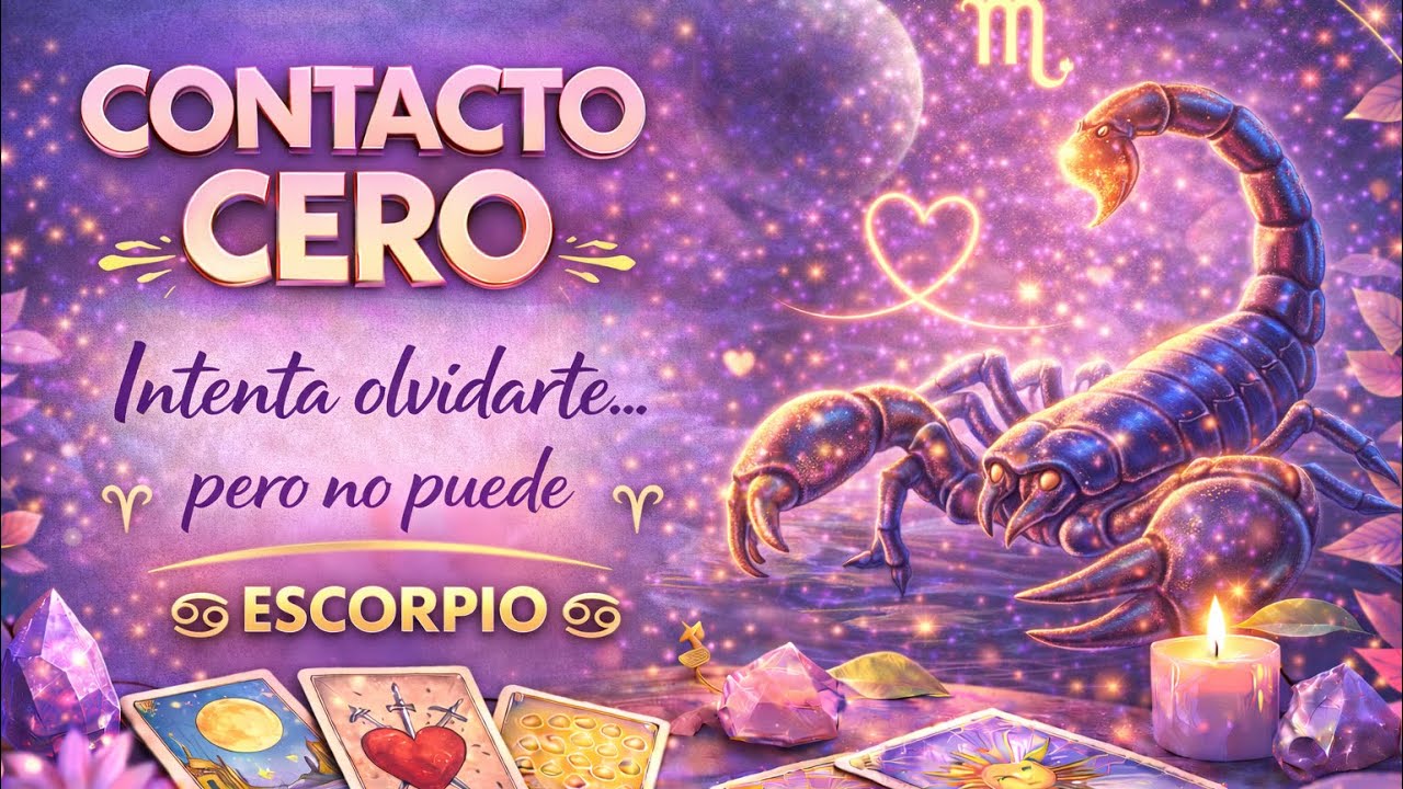 ESCORPIO ♏ NO CONSIGUE OLVIDARTE… PERO ALGO LO TRAICIONA Y VERAS QUE ES 😳😱